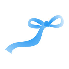 blue ribbon illustration