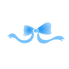 blue ribbon illustration