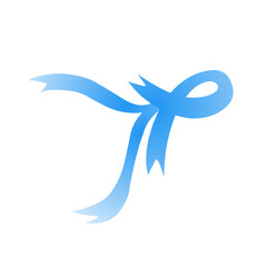 blue ribbon illustration