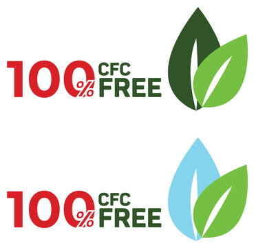 100% CFC Free Eco-Friendly Logo