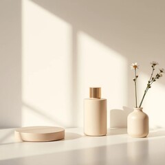 A minimalist product shot with soft light and vivid detail for web and print ,  soft light,  detail