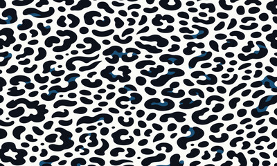 White leopard fur pattern texture vector with camouflage background perfect for fashion apparel, home decor, and stylish textile designs.
