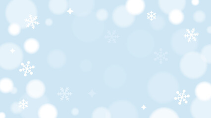 雪 冬 幻想的 かわいい パステル VTuber 配信 サムネイル バナー デザイン 背景 イラスト ラムネマテリアル