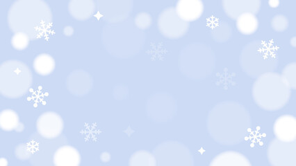 雪 冬 幻想的 かわいい パステル VTuber 配信 サムネイル バナー デザイン 背景 イラスト ラムネマテリアル