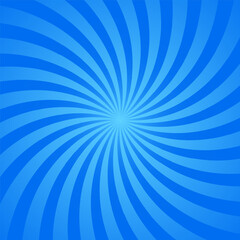 Blue Spiral Background Vector illustration