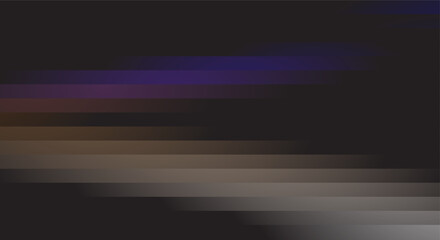 Abstract blurred background with horizontal lines of color and light