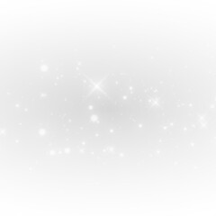 Sparkling magic dust glitter glowing particles trail floating through bright air.
