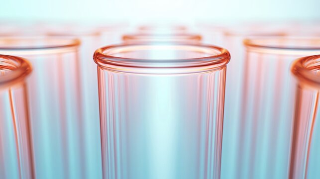 Conceptual visualization of carbon adsorption process inside transparent filtration tube. 