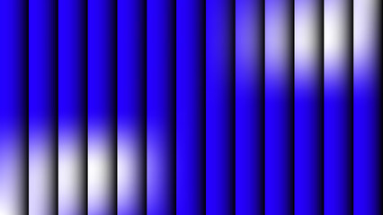 Abstract vertical blue light bars blending with white gradients in futuristic digital art composition background design