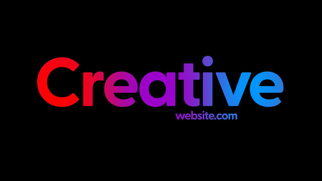 Typography Gradient 1