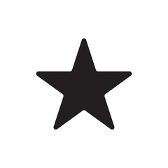 star shape icon vector
