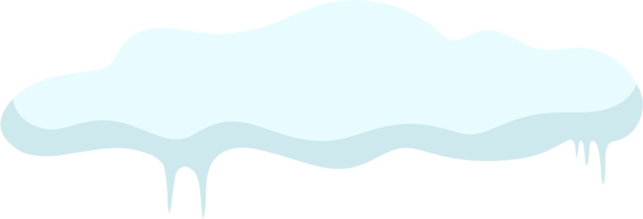 snow pile illustration