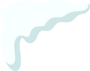 snow pile illustration