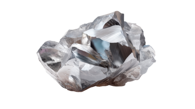 Clear quartz geode cluster with complex crystalline structure