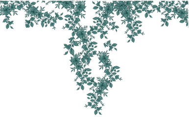 christmas decoration isolated on white