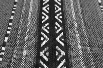 Geometric Pattern and Texture of Thai Northern Region's Textile in Monochrome