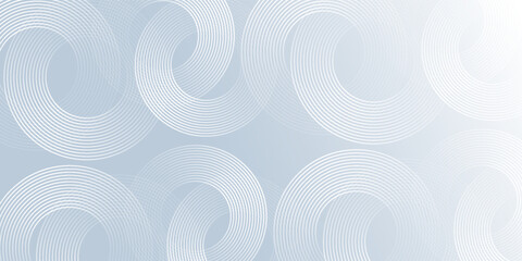 Modern abstract background Vector illustration, circle lines.