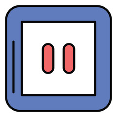 Pause Video Icon for Media Player and Online Controls