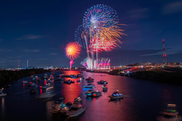 いたばし花火大会・戸田橋花火大会