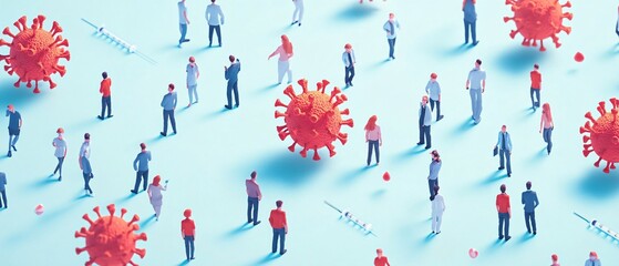 Enhancing Immunity: People Vaccination Campaign Shot