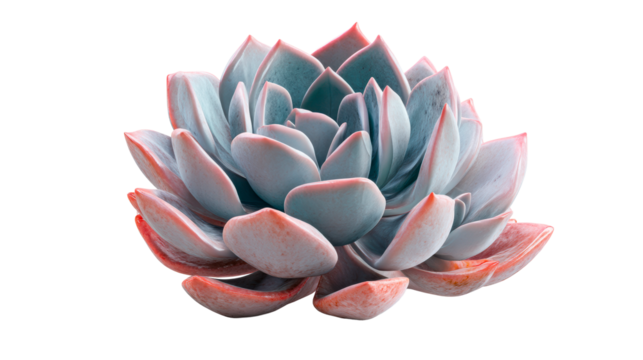 Echeveria succulent plant with layered petals
