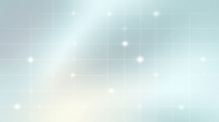 Obraz premium Serene abstract technology background with futuristic glow and soft light. clean, modern digital grid with sparkling dots creating sophisticated and calm backdrop