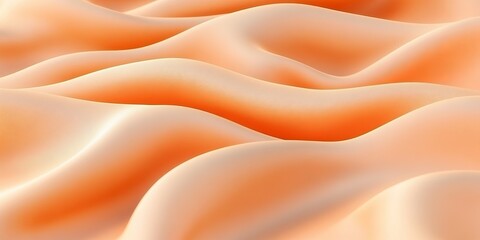 Obraz premium Abstract Swirl Texture with Smooth Beauty and Gentle Waves in Soft Pastel Orange Tones