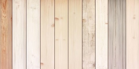 Fototapeta premium Abstract Wooden Background Featuring Various Textures and Natural Wood Grain in Detailed Planks