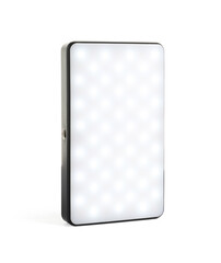 One stylish LED lamp isolated on white