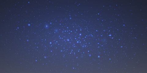 Magic particles of dust and light, sparks and shine.