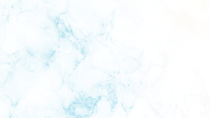 Delicate blue ink marbling abstract background for artistic applications