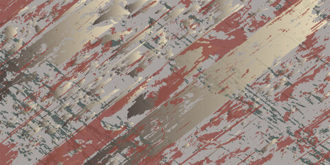 Fototapeta premium Abstract colorful painting. Background of uneven spots. Vector illustration