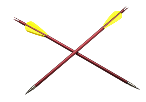 Isolated Archery Equipment Arrows for Sport Precision Targeting Practice Shooting Game Activity