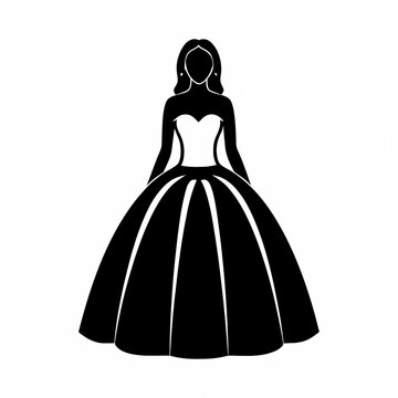 silhouette of a girl