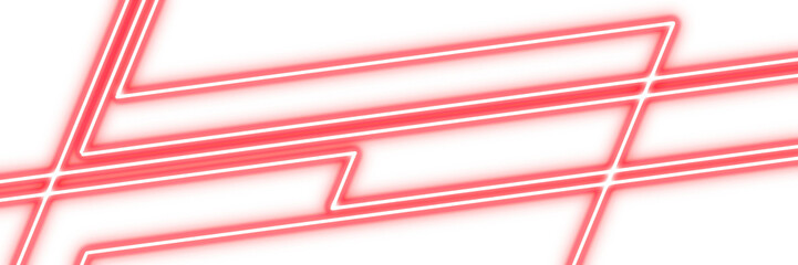 Glowing Speed Lines in Red, Futuristic abstract design inspired by high-speed light