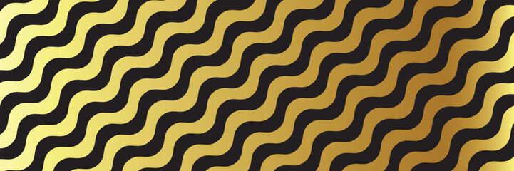 Abstract black and gold charismas and black Friday banner background with golden lines and shapes geometric style. Empty vip royal christmas horizontal banner, poster and backdrop design template.