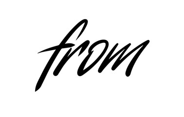 From Modern Minimalist Connector Word Vector