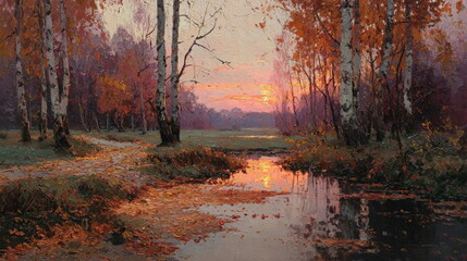 reflection puddle sunlight morning clear sunset