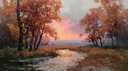 reflection puddle sunlight morning clear sunset