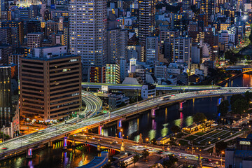 Fototapeta premium 都市夜景
