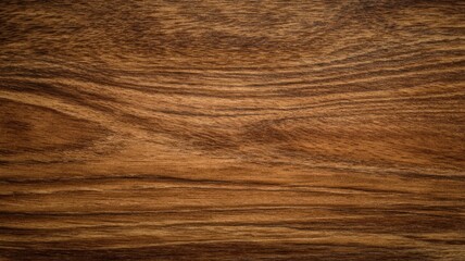 Naklejka premium Rich brown wood texture with natural grain patterns. AI generated