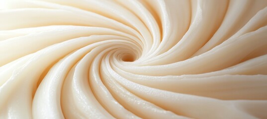 Elegant Creamy Swirl Abstract Design with Smooth Textures for Captivating Backgrounds and Art
