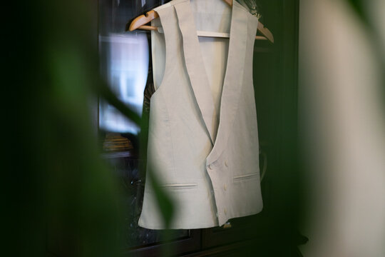 indumentaria, boda, moda, colgado, adjuntando, agiotaje, algod&oacute;n, tejido, chaleco, indumentaria, delicado, ropa, arbrigo, vestir, glamour