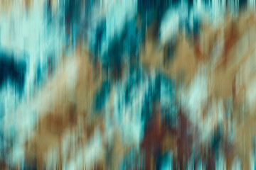 Vertical Streak Blur Gradient Background in Biophilic Teal Blur