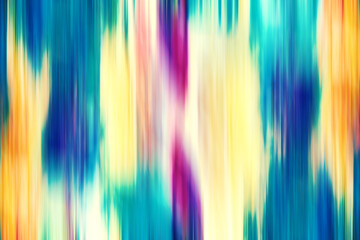 Vertical Streak Blur Gradient Background with Neon Hourglass Prism