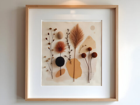 Boho Abstract Frame Piece