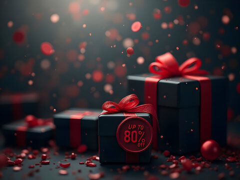 Gift Rain Depth Banner