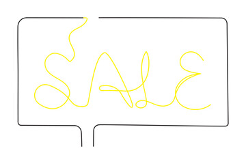 Sale, square sticker banner – stock vector