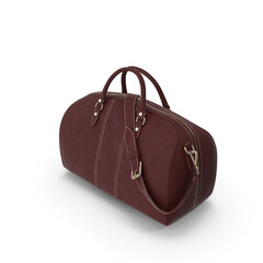 Leather Duffel Travel Bag