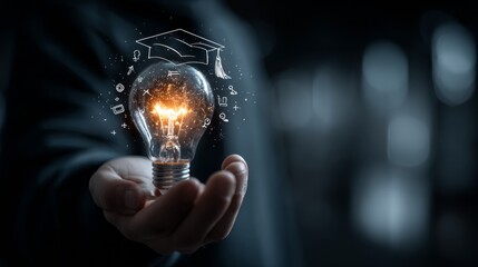 Illuminating Ideas and Innovation Sparking Brightness and Knowledge